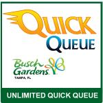 Quick Queue Unlimited - Busch Gadens Tampa