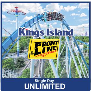 Kings Island Front Of The Line Pass